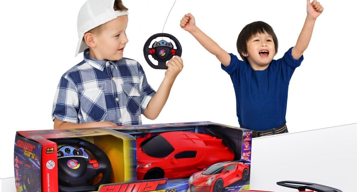Brinquedo Carrinho De Controle Remoto Brinquedos Dia Das Crianças Carro De  Controle