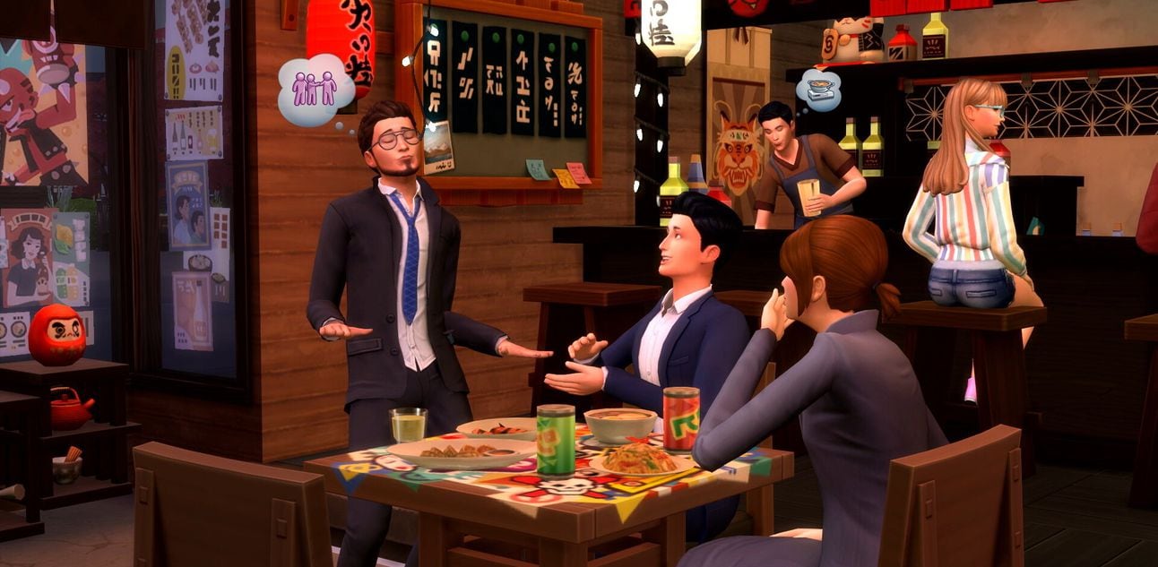 The Sims 4 apresenta opções de comida judaica e atualizações no