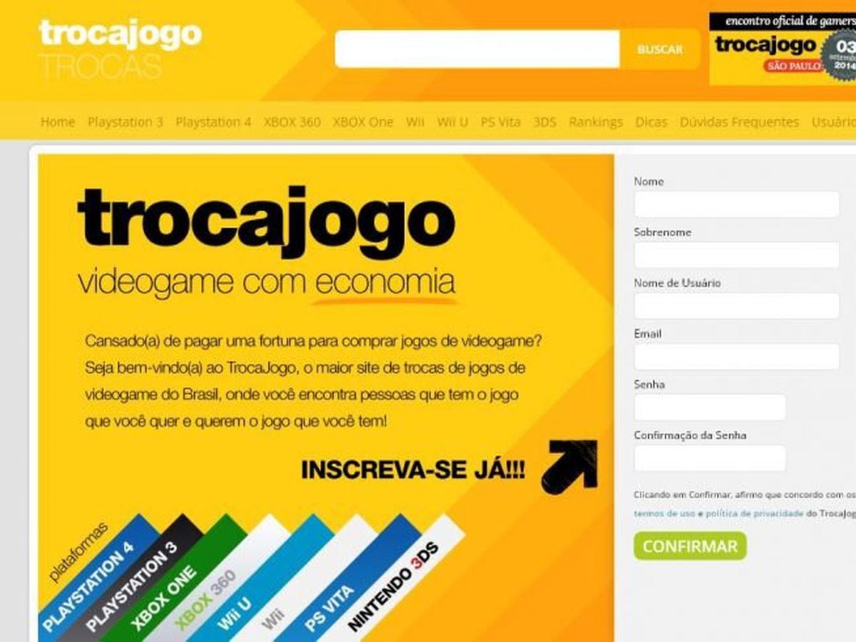 Blog  TrocaJogo - Comunidade de Troca de Jogos de Videogame
