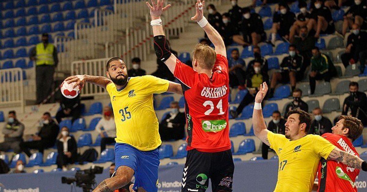 Noruega de Sagosen derrota Brasil na estreia do handebol
