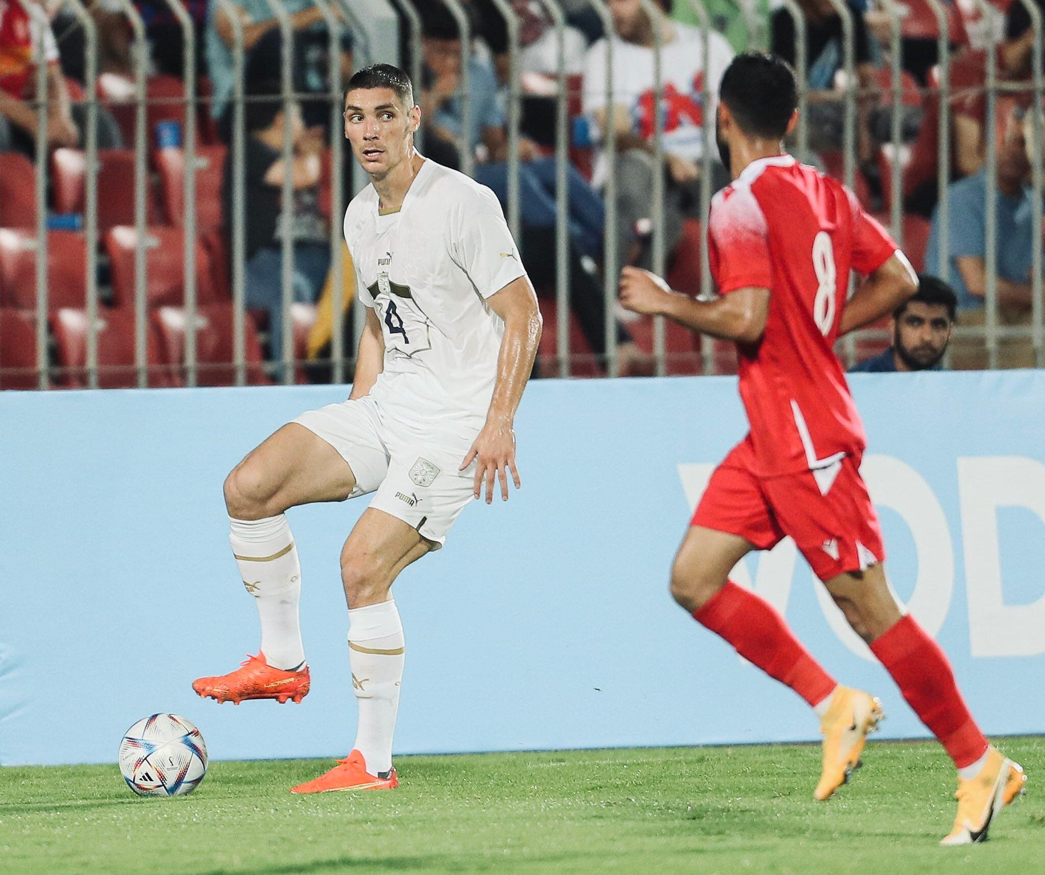 Adversária do Brasil, Sérvia goleia o Bahrein no último amistoso