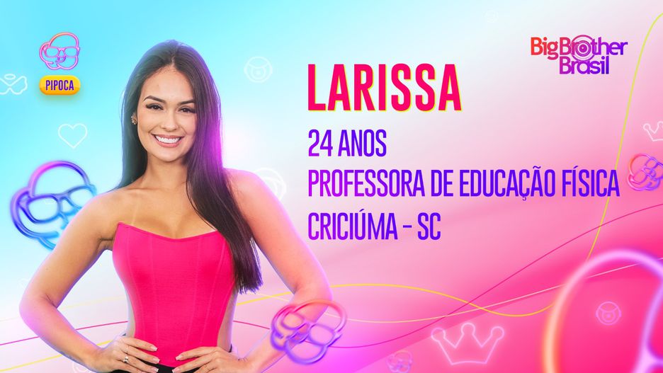 A professora Larissa