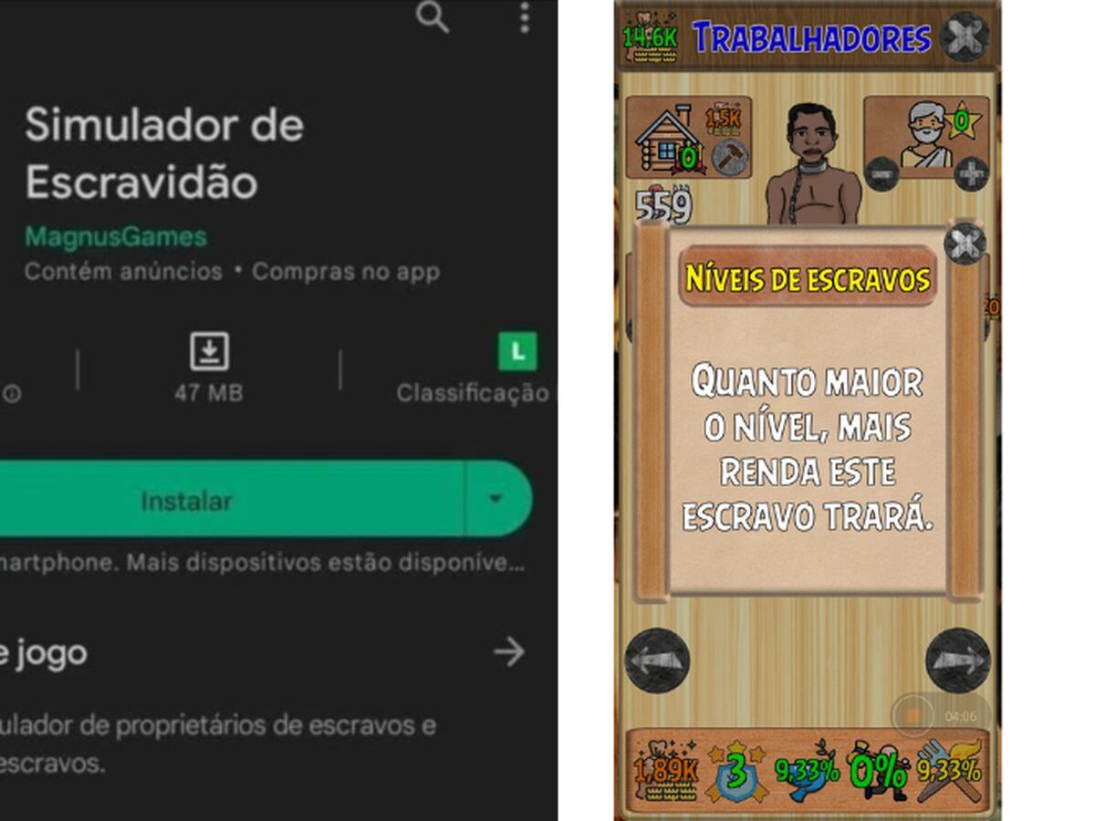 Após críticas, Google tira do ar game 'Simulador de Escravidão' -  Tecnologia - Diário do Nordeste