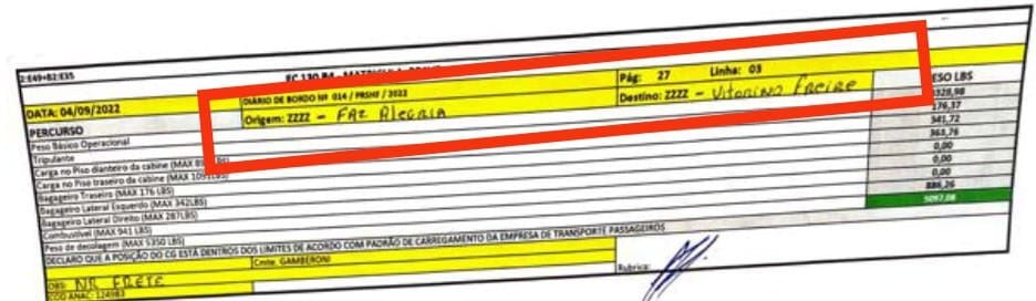 Lista de passageiros de voos pagos com fundo eleitoral pela campanha de Juscelino Filho tem pessoas que afirmam não terem prestado serviço e informações manuscritas.