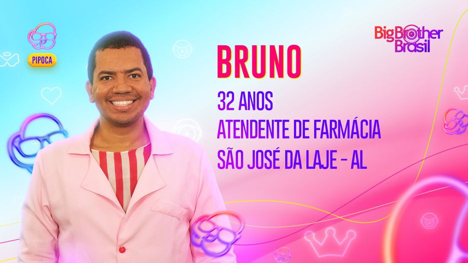 Bruno é o novo pipoca do 'BBB 23'
