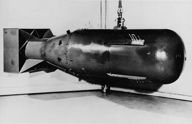 Bomba atômica lançada em Hiroshima, no Japão, em 1945 era conhecida como Little Boy. O armamento matou 140 mil pessoas.