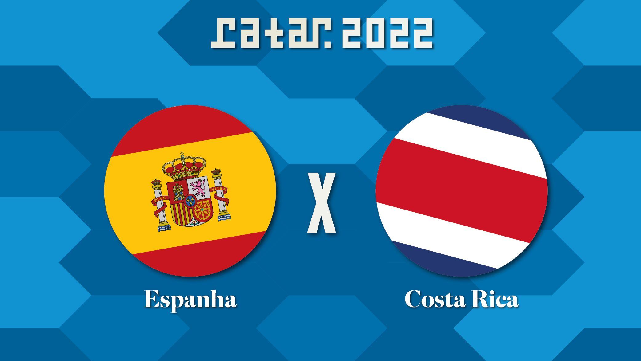 Espanha x Costa Rica: onde assistir ao vivo ao jogo da Copa do Mundo