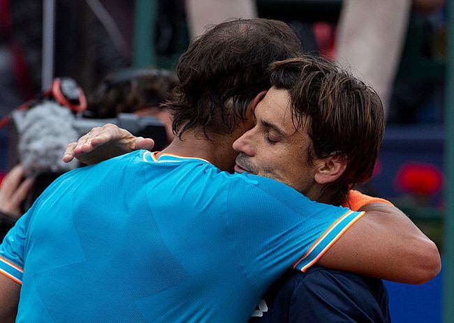 Nadal vê Ferrer abandonar em seu último jogo em Grand Slam e