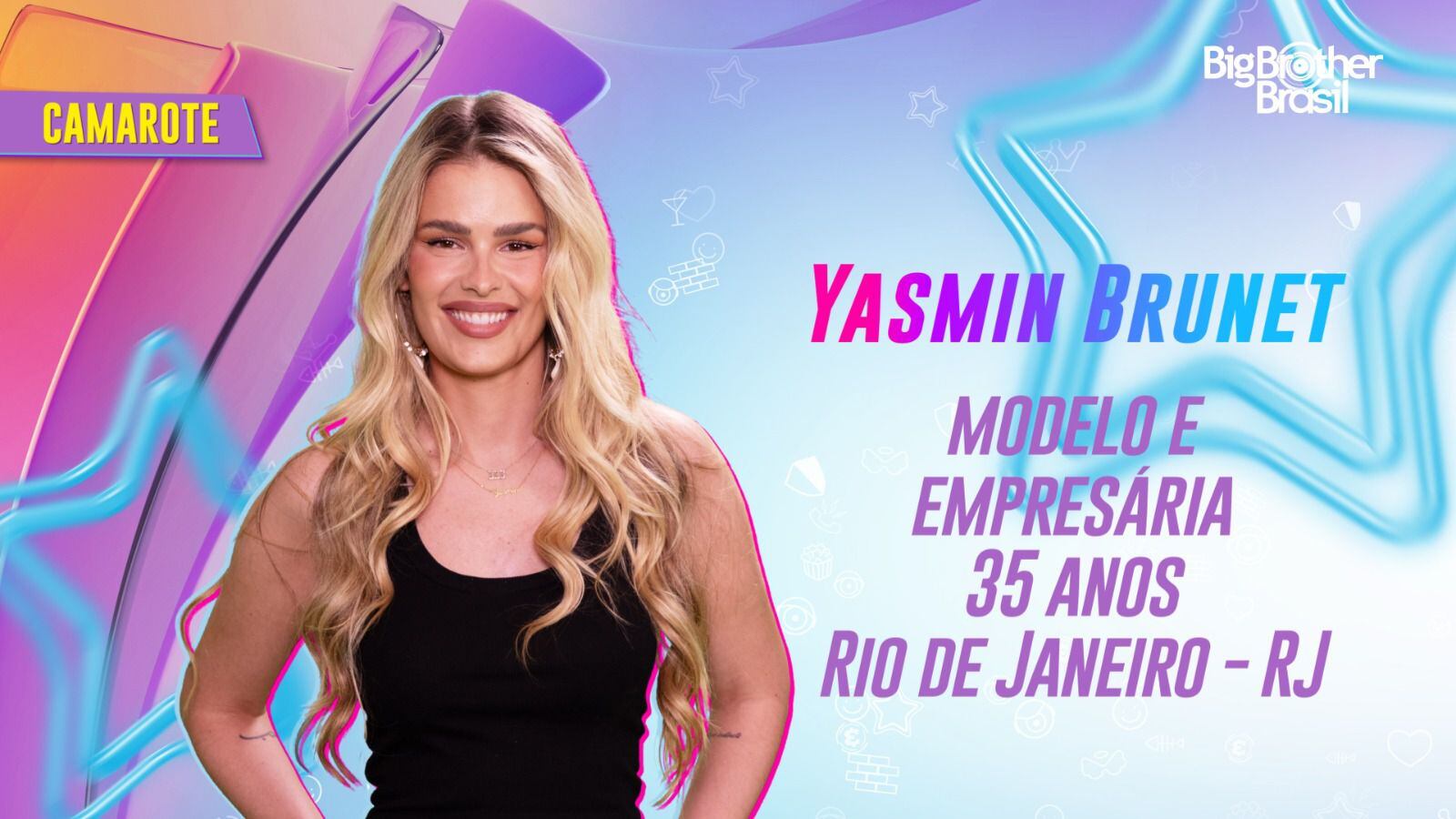 Quem é Yasmin Brunet, participante do BBB 24 - Estadão