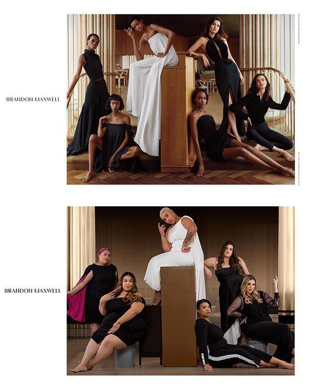 Modelos masculinos plus size recriam campanha com Kardashians