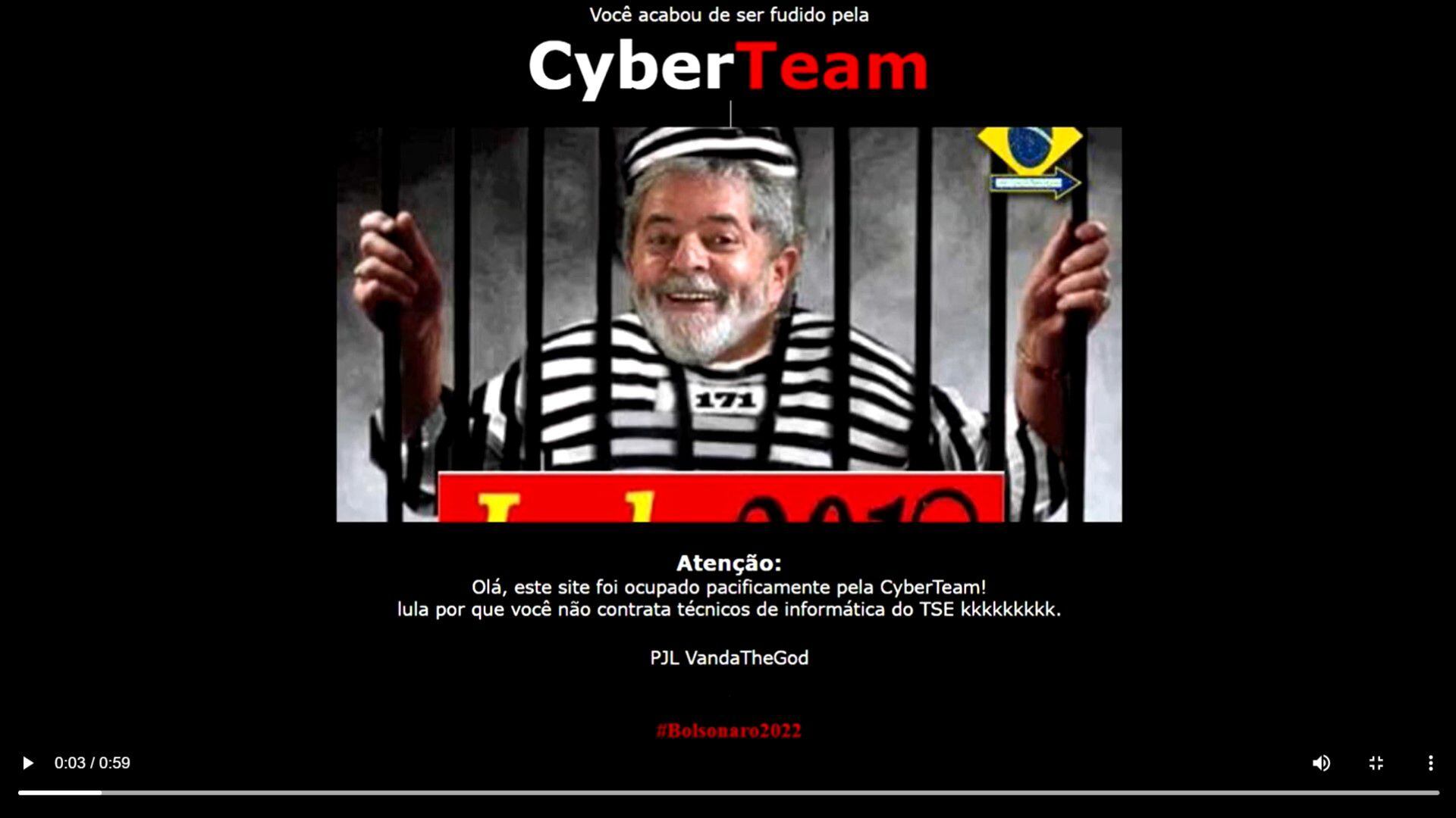 Site do PT sofre ataque hacker com mensagens contra Lula