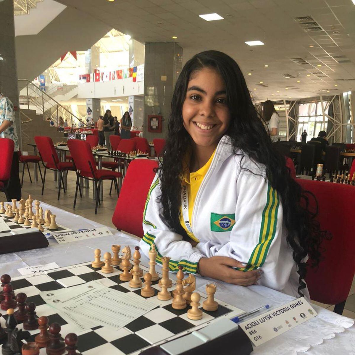 Gaúcha campeã brasileira de xadrez sub-8 irá representar o Brasil em  mundial na Geórgia