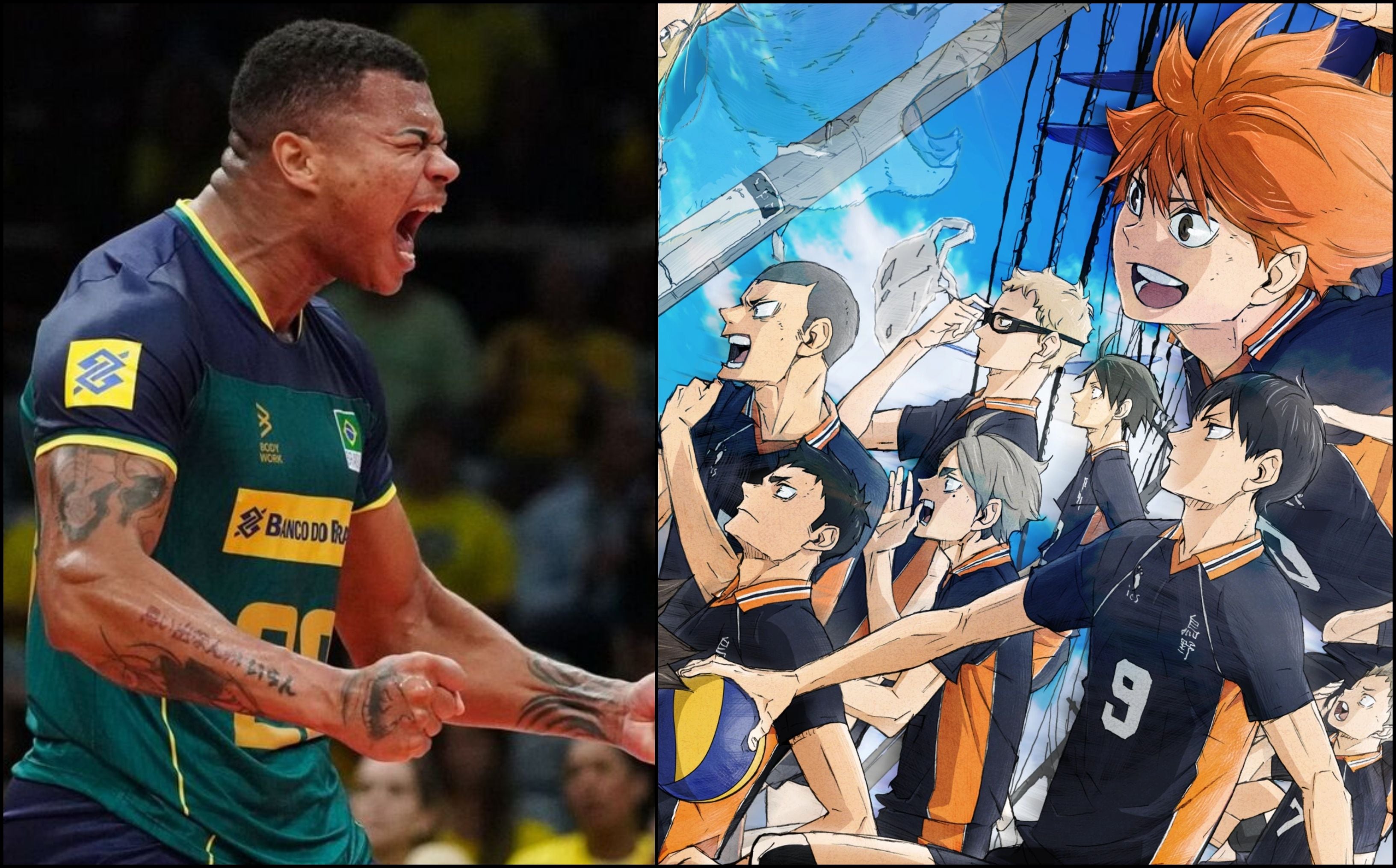 O anime que transformou o vôlei em febre no Japão, abraçou o Brasil e tem  fãs na seleção - Estadão