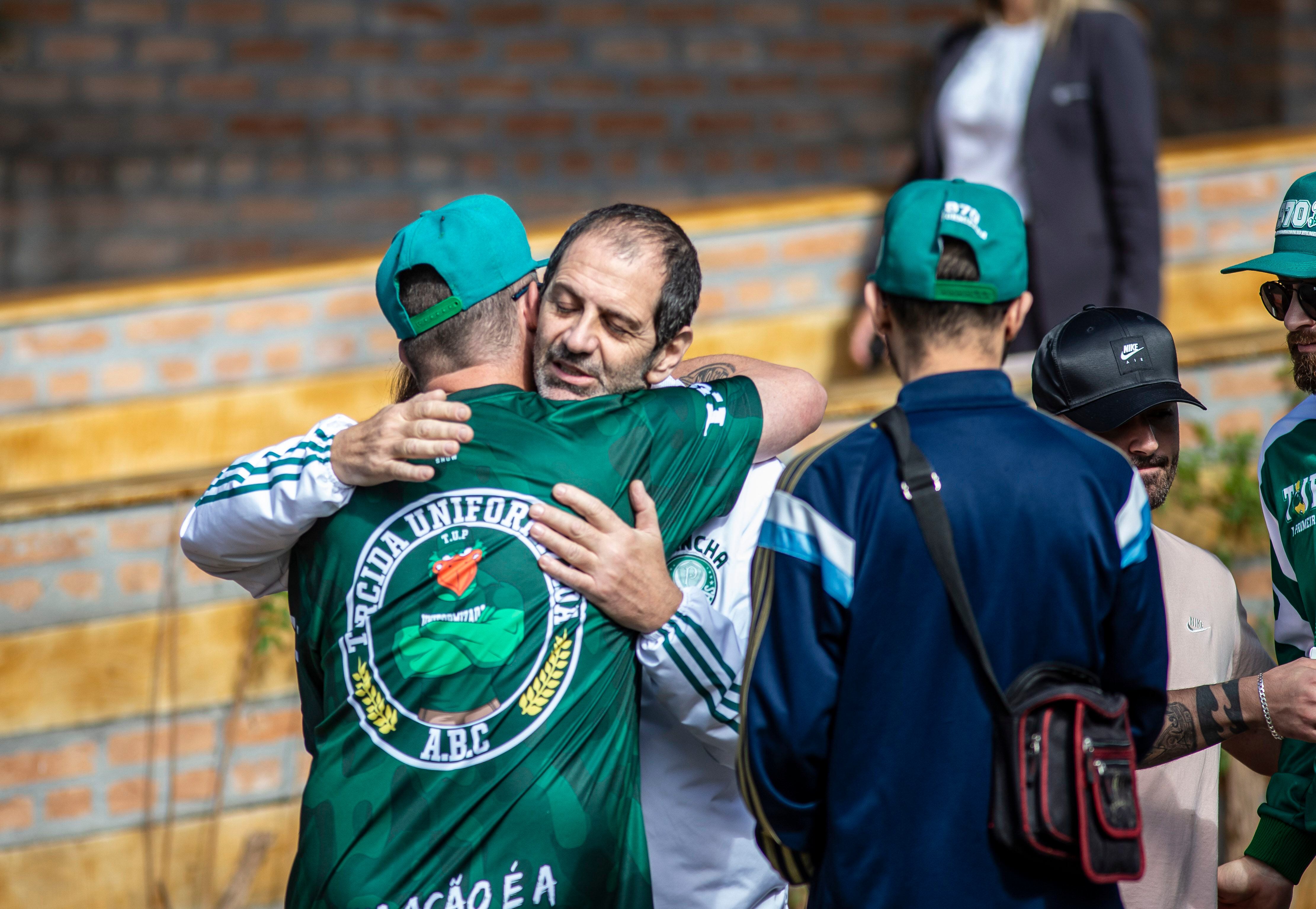 Túmulo de Gabriella Anelli, torcedora do Palmeiras. 