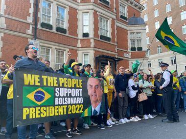 Bolsonaro em Londres: discurso eleitoral e