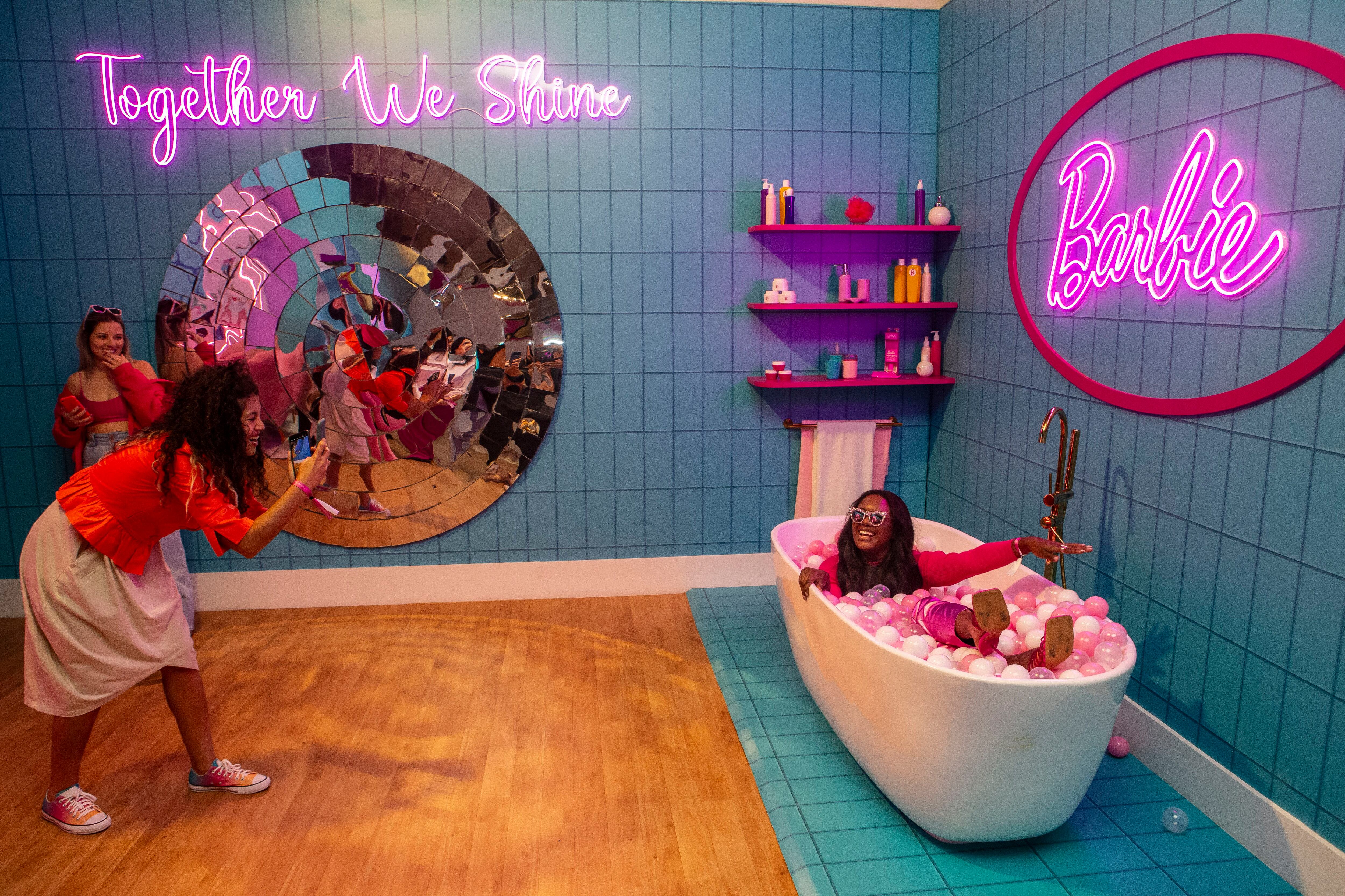 Veja fotos da Casa da Barbie no Shopping JK Iguatemi - 25/06/2023