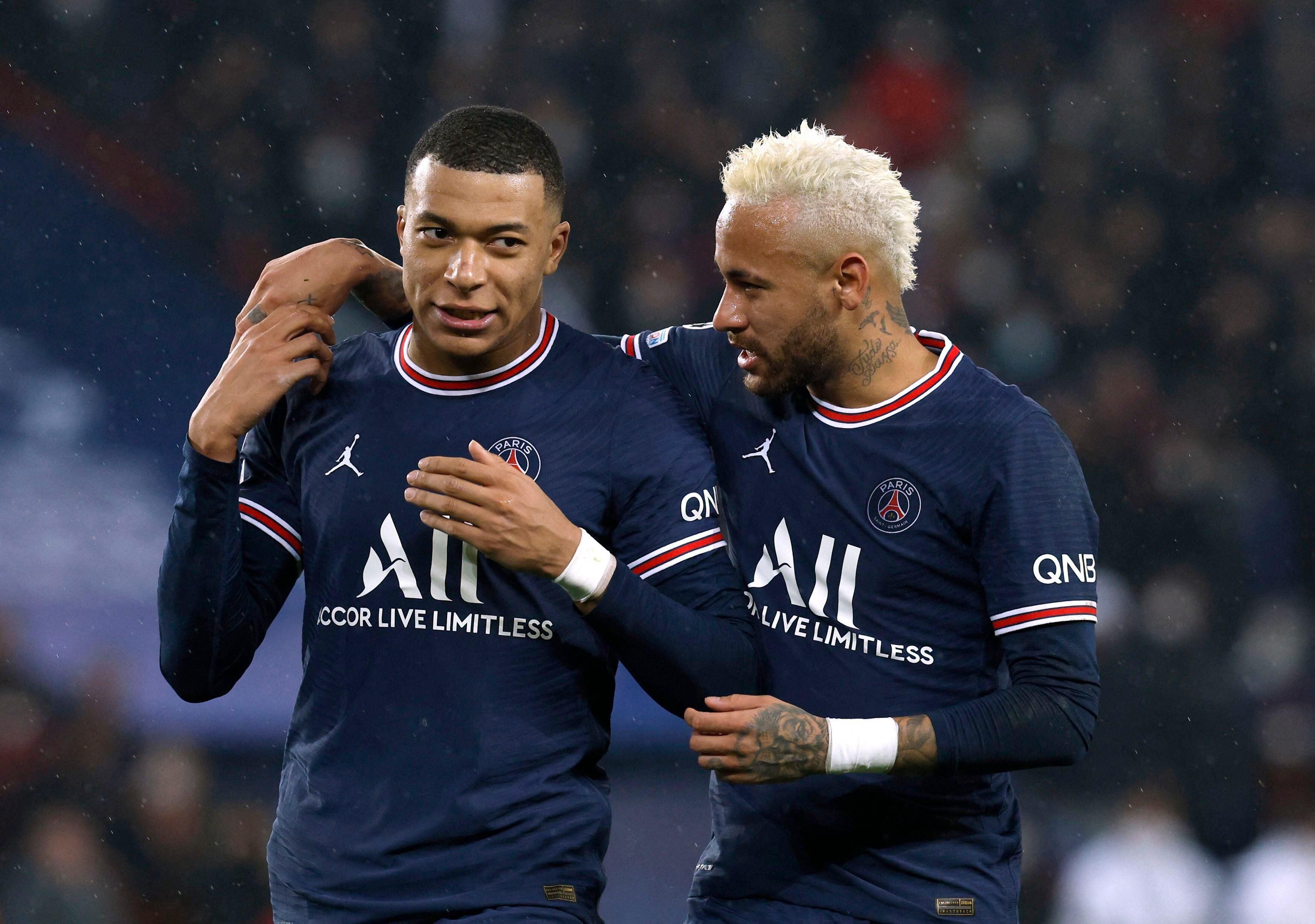 Após rusgas no PSG, Mbappé e Neymar deixam de se seguir no Instagram