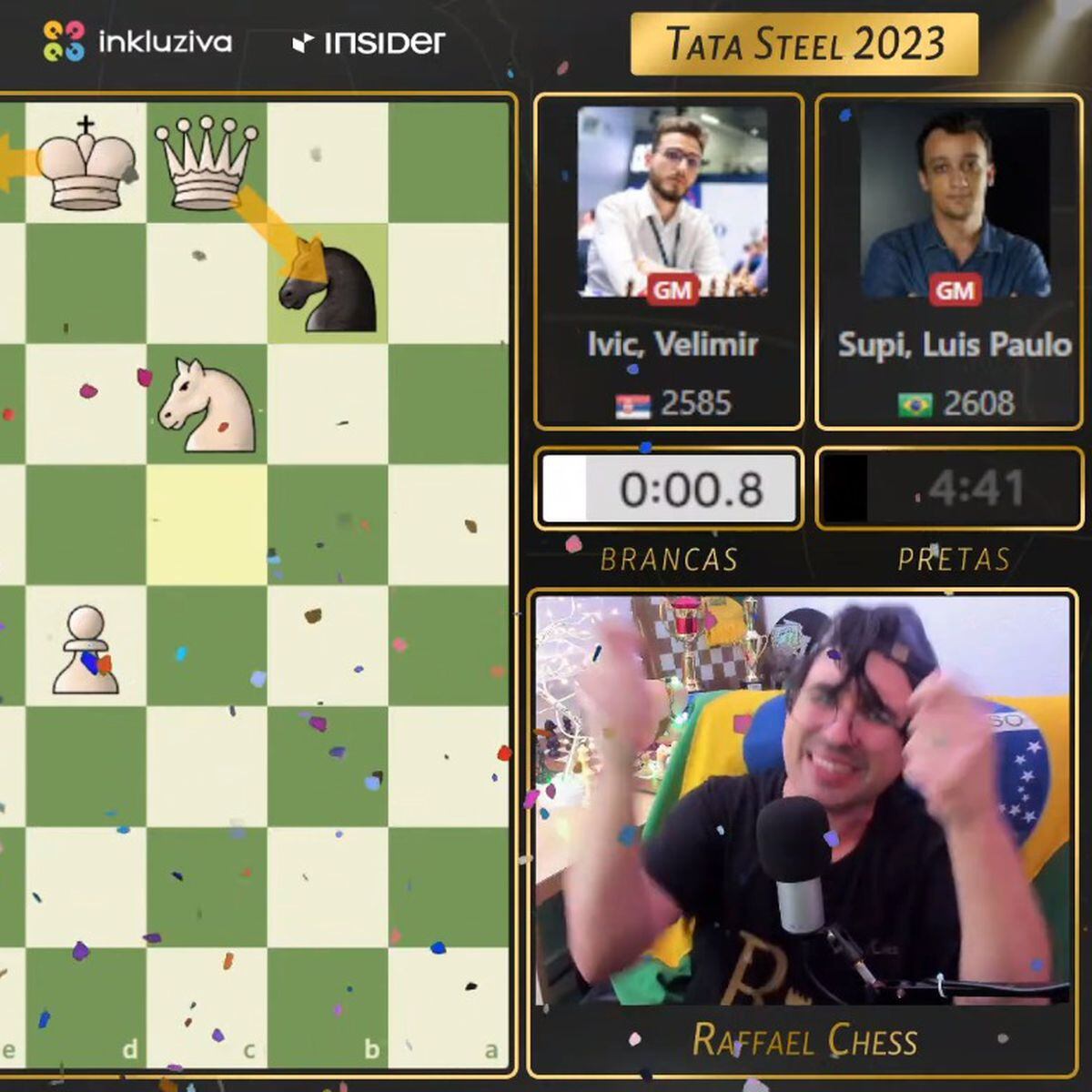 ENFRENTEI o MELHOR DO MUNDO - Magnus Carlsen Vs Raffael Chess 