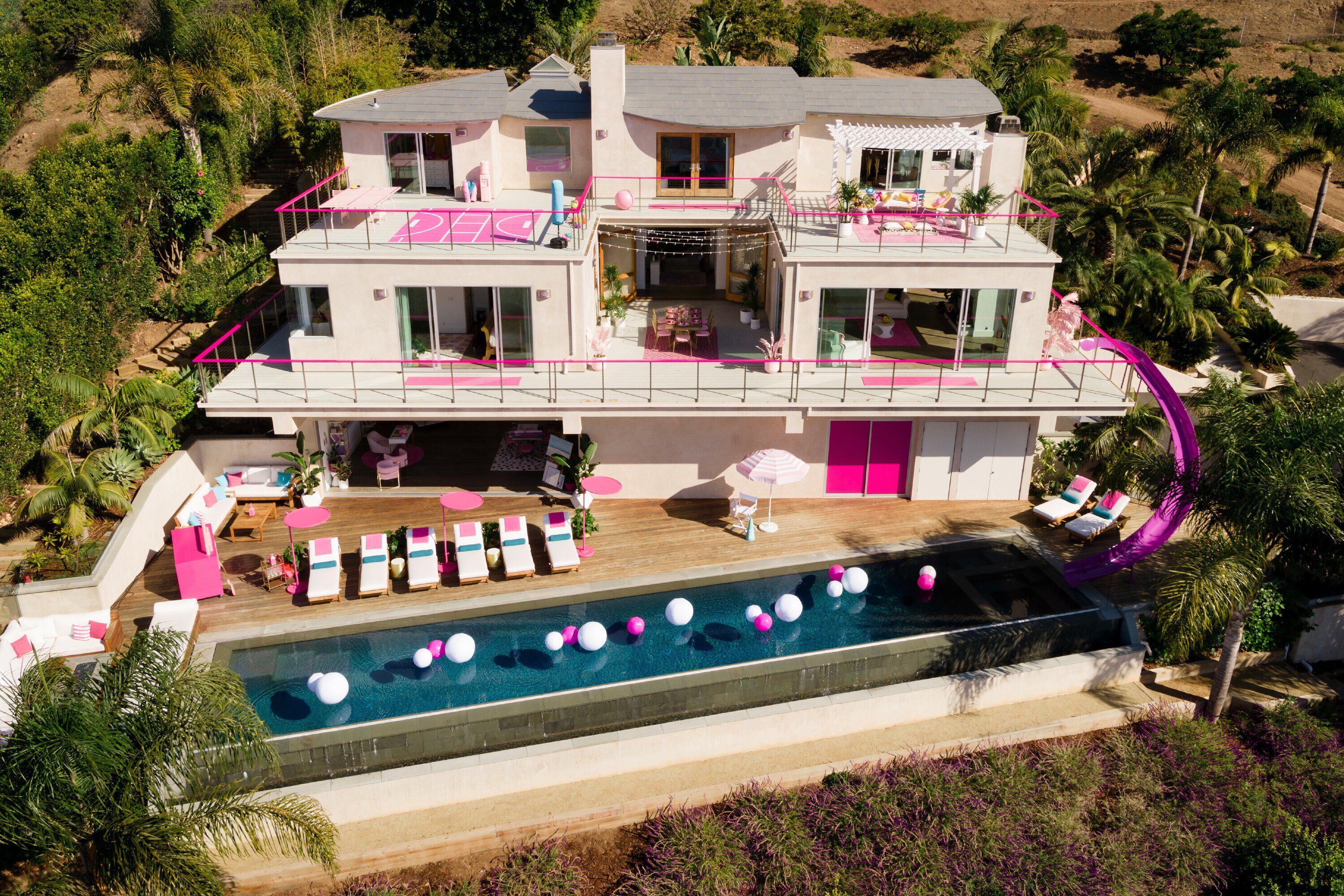 Barbie grande cidade jogar casa para meninas, grande sonho, Malibu