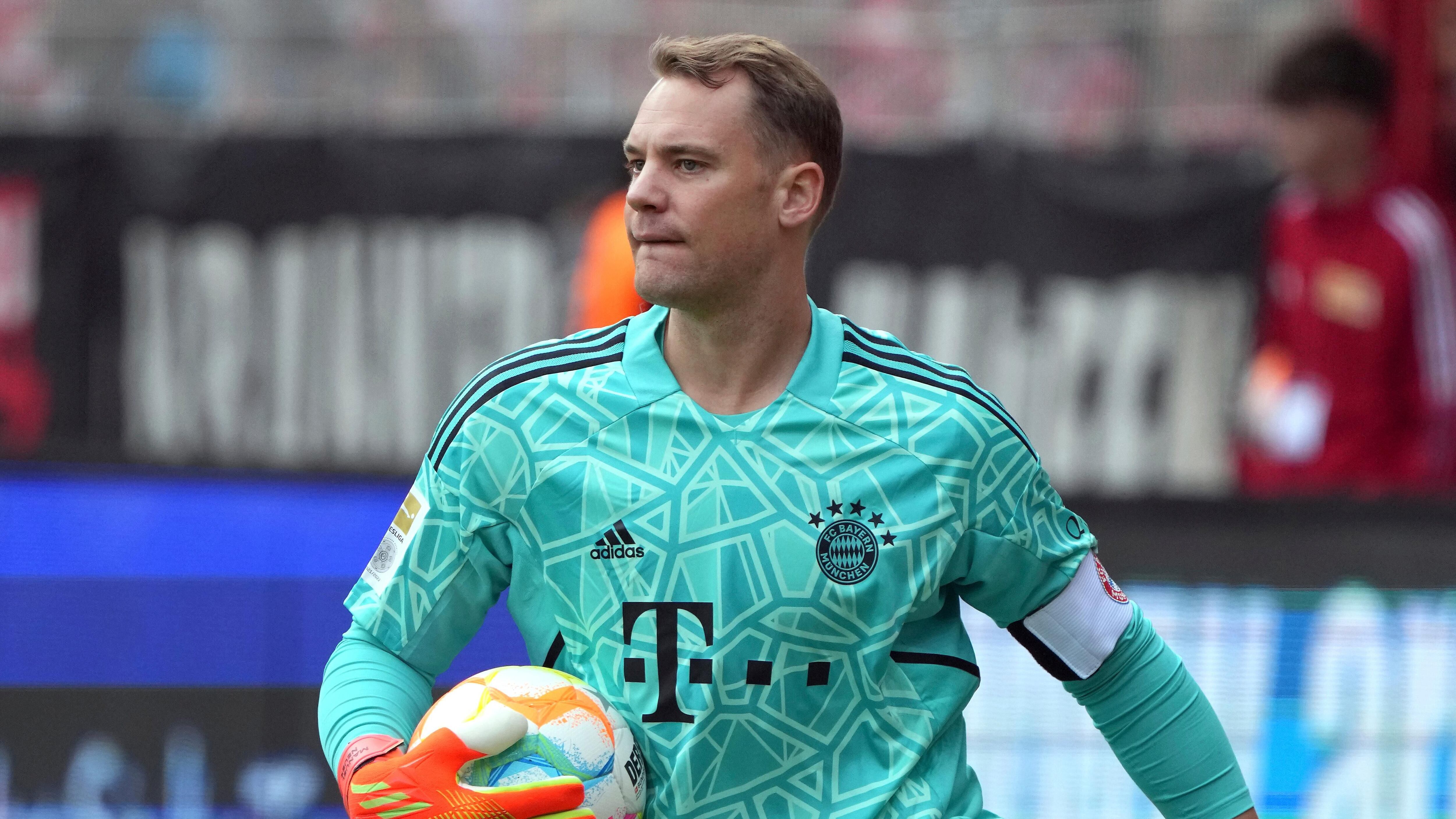 Londres Englândia Outubro 2019 Manuel Neuer Bayern Retratado Antes