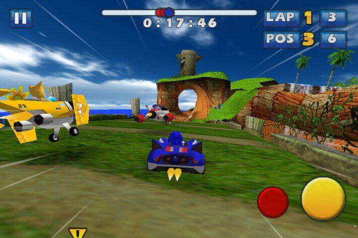 Sonic & SEGA All-Stars Racing para iPhone pode ser baixado gratuitamente